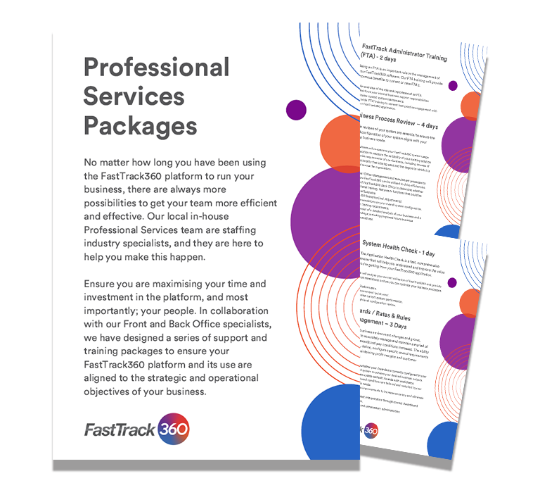 An image of FastTrack360 Professional Services packages